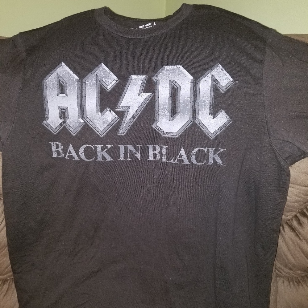 AC/DC Back in Black tee